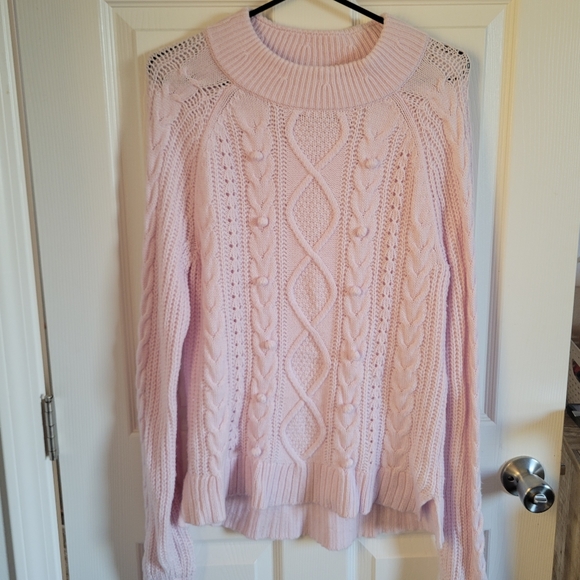 J.crew pom pom cable knit sweater - Picture 2 of 6